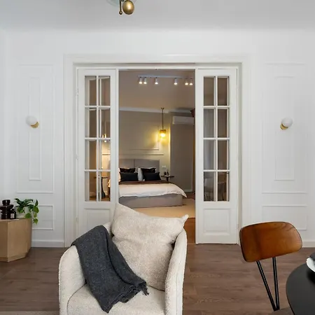 Parisian-inspired 2br On Calea Victoriei - High Ceilings Stylish Design & Location *